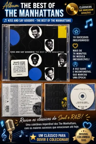 Álbum The Best Of The Manhattans - Columbia 1995