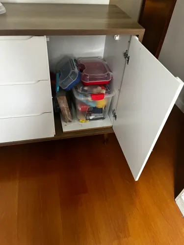 Cama e cômoda infantil 