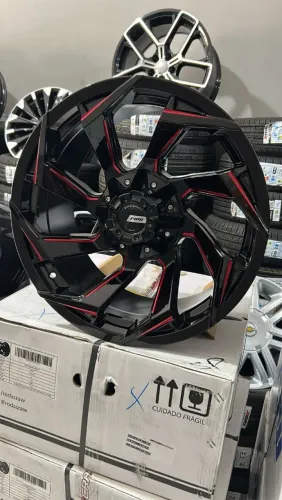 RODA ARO 18X9, FURACÃO 6X139 PARA H9, TANK 300, HILUX, S10, TRITON, RANGER E TROLLER.