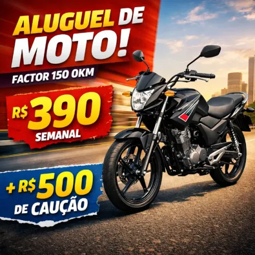 ? ALUGUEL SEMANAL: FACTOR 150 - O km!