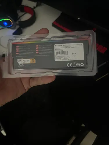 Memória Ram Rgb DDR4 8GB 3600mhz Safe Gamer