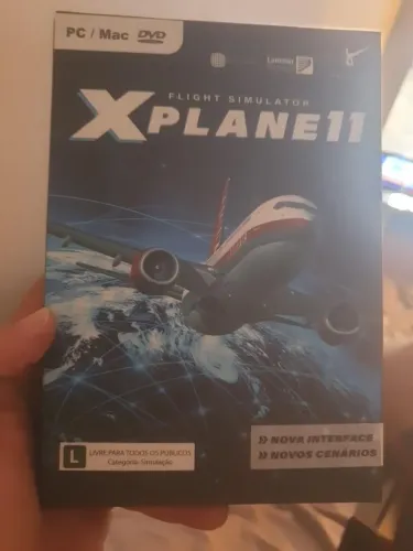 Jogo XPlanev11 Flight Simulator Original 8 cds