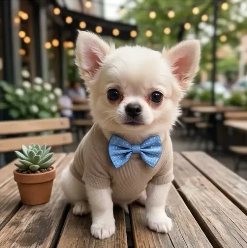 Filhote de Chihuahua macho menor da raça