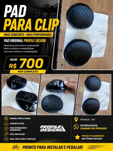 Pad para Clip - Triathlon - Bicicleta