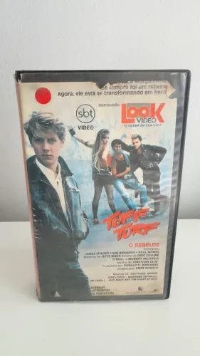 VHS Filme Tuff Turf - O Rebelde