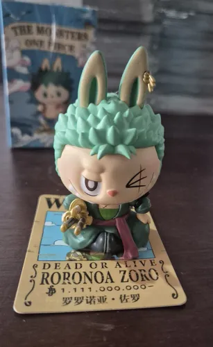 LABUBU THE MONSTERS x ONE PIECE - RORONOA ZORO | ORIGINAL DA CORÉIA