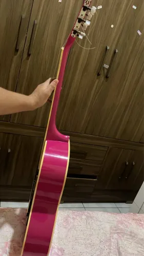 Violão Memphis AC39 Apk Rosa - Tagima