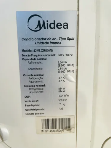 Ar condicionado Midea 