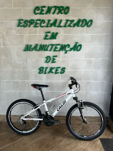 Caloi Wild Aro 24 Infantil | Shimano 21v | Descanso Lateral