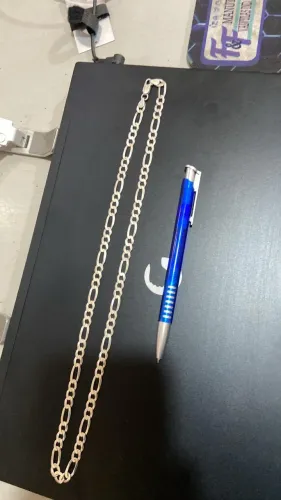 Corrente de prata 925 3x1 fígaro