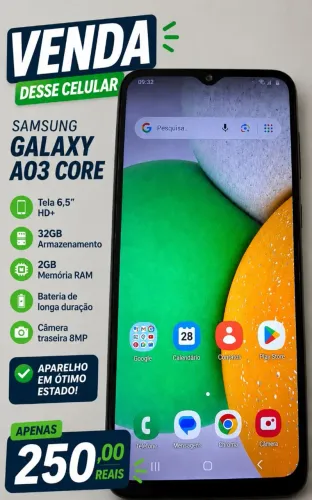 Celular Galaxy A03 core