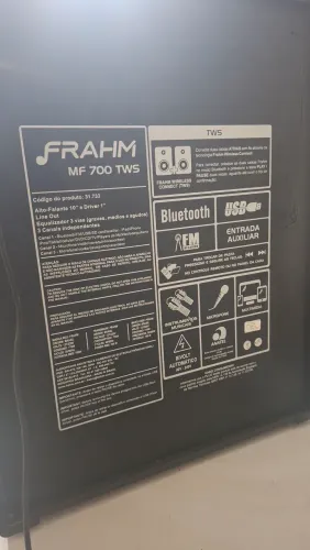 Vendo cx de som amplificada 