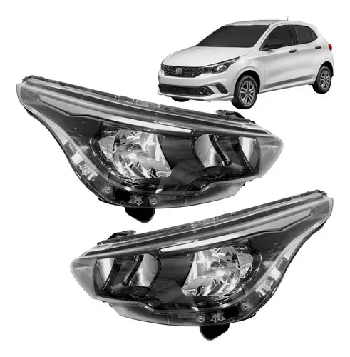 Farol Fiat Argo Cronos 2017 2018 2019 2020 2021 2022 2023 24