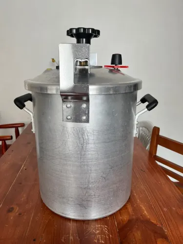 Panela De Pressão Industrial Fulgor 30l Alumínio Reforçado