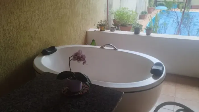 Ofurô Oval de Luxo (2 Pessoas) - Íntegro, Sem Obra e Pronto para Uso!