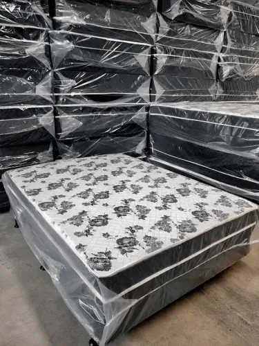 Cama Box de Casal D20 Ortbello com espuma Macia - Lacrado entrego