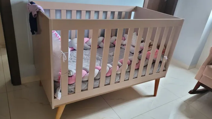 Berço + colchão pouco uso 
