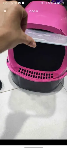 Kit banheiro higiênico para gatos 