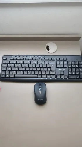 Teclado e mouse sem fio