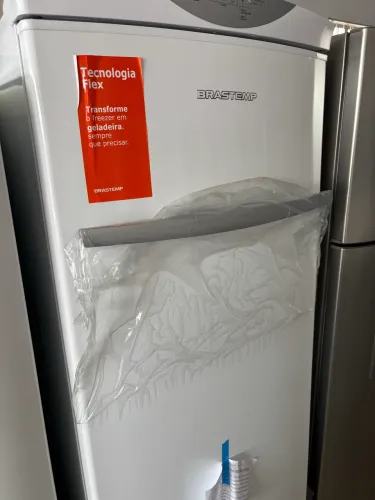 Freezer Brastemp de 228L branco frost free novo sem uso 