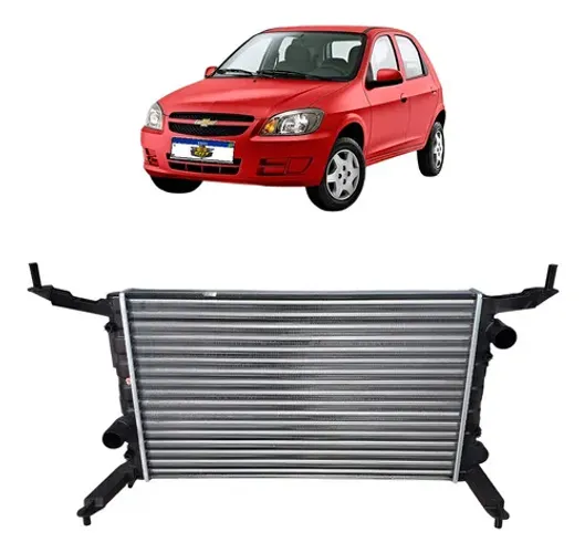 Radiador Agua Celta 2007 2008 2009 2010 2011 2012 Com Ar