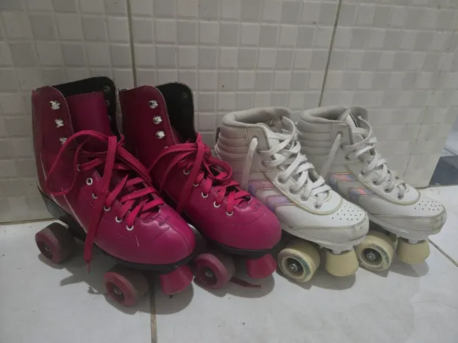 dois patins por 100 reais cada