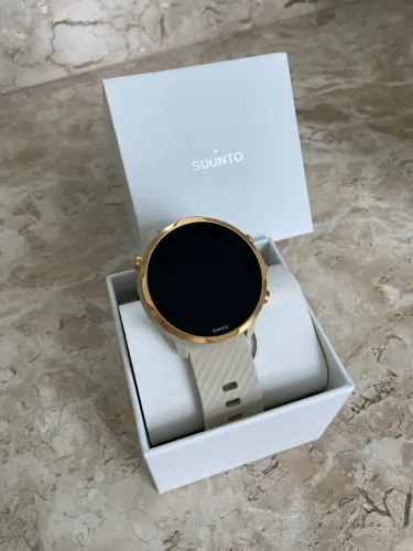 Suunto 7 Sandstone Gold - Impecável na Caixa (Wear OS + GPS)