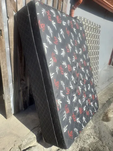 CAMA BOX +COLCHÃO DE CASAL 