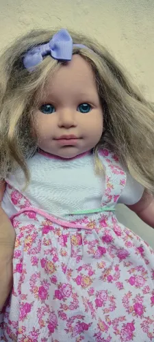 Boneca bebê Reborn menina