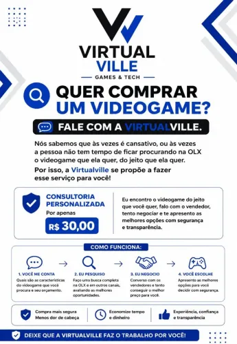 Quer comprar um videogame? Fale conosco!