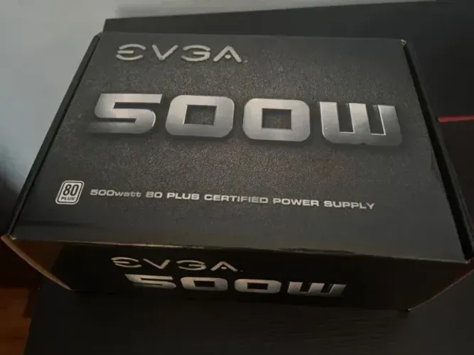 Fonte EVGA 500W 80 Plus White Usada
