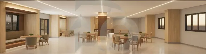 Arbo Residence: Ap na Planta 2/4 com Varanda em Vidro e Salão de Jogos