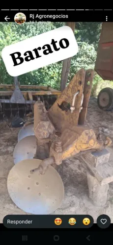 Arado tatu reforçado