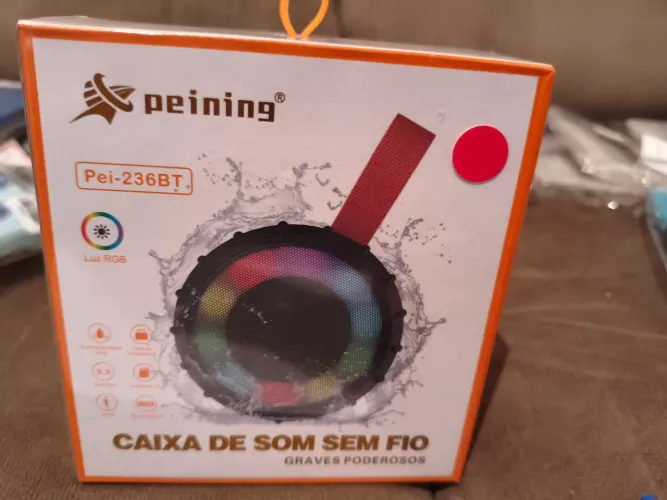 Caixa de som -RGB-PEINING
