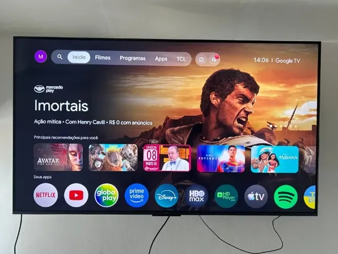 TCL C6K 55" Mini LED 4K 120Hz - Comprada 01/07/26 | Nova