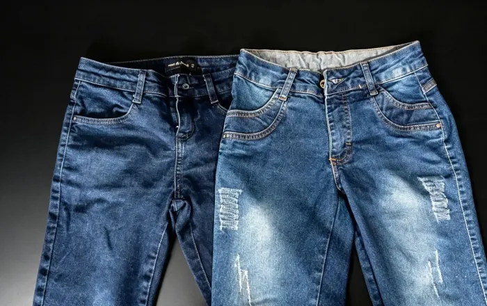 Kit 2 calças jeans Juvenil Infanto