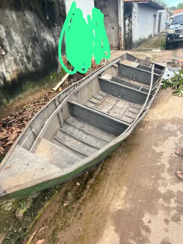 VENDO BARCO DE ALUMÍNIO REVESTIDO EM FIBRA