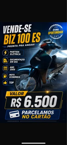 Vende-se Biz c100 es ano 2005 Partida eletrica!! Documentada! Interessado vem PV!