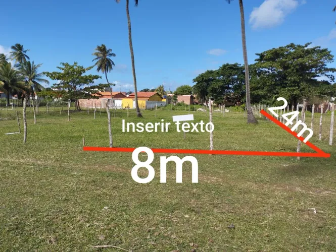 Terreno na praia do Sitio do Conde.  Ótima oportunidade. 