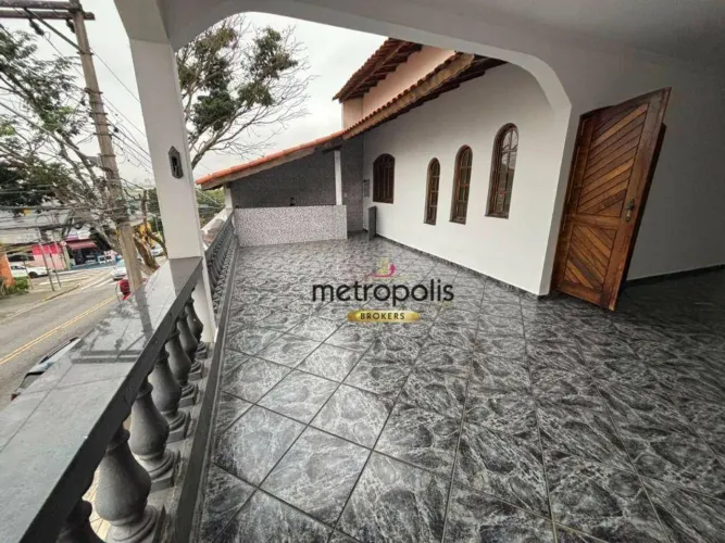 Casa com 2 dormitórios para alugar, 140 m² por R$ 4.060,00/mês - Nova Gerti - São Caetano