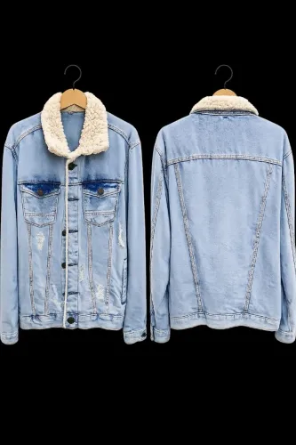 Jaqueta jeans masculina