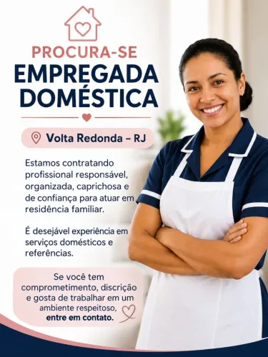 Empregada doméstica - Volta Redonda