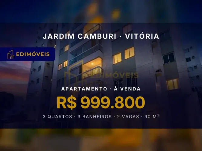 Morar em Jardim Camburi é um sonho: venha conhecer este apartamento incrível!