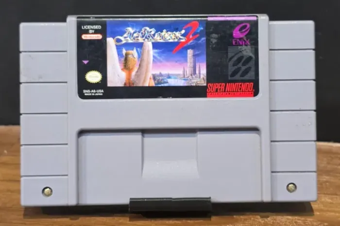 JOGO ACT RAISER 2 SUPER NINTENDO ORIGINAL