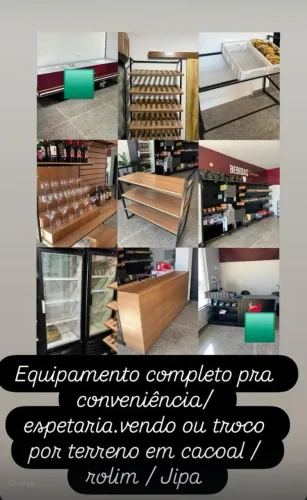 Vendo ou troco equipamento completo para conveniência 