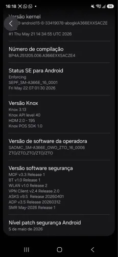Samsung A36 giga 256