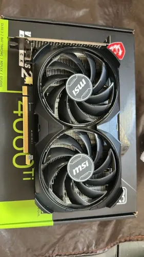 RTX 4060ti MSI - 8GB VRAM, MUITO CONSERVADA TENHO ATÉ NF