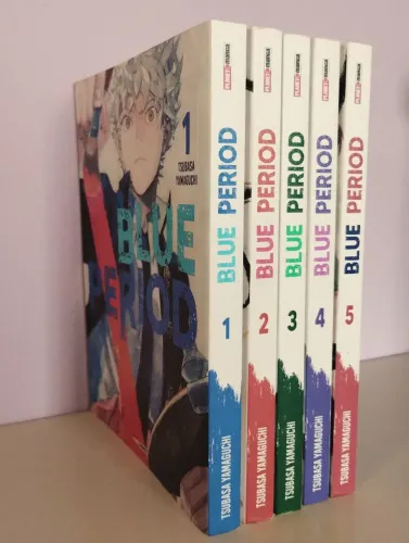 Mangás Blue Period - Volume 1 ao 5