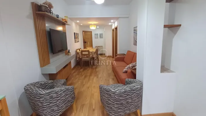 Apartamento mobiliado com Vista Livre para o Mar no Leme