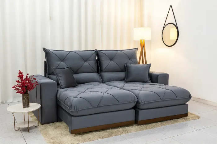 Sofá Conforto Supreme Retratil